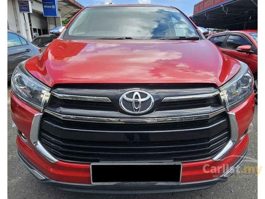 2018 Toyota Innova X MPV