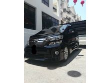 2012/13 Toyota Vellfire 2.4 (A) New Facelift + 2 Power Door & Power Boot + Sunroof + Home Theater