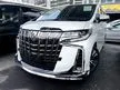 Recon 2023 TOYOTA ALPHARD 2.5 SC FULL WITH VERY LOW MILEAGE 5K ONLY,GRADE 5A CAR CONDITION SAME LIKE NEW,JBL,360 4 CAMERA,FREE WARRANTY, BIG OFFER NOW
