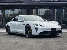 (Huge Spec) 2022 Porsche Taycan GTS Sedan 0.0, Passenger Display, PDLS+, Air Suspension, Sport Chrono, Mission E Rim, Black Interior, 4Cam
