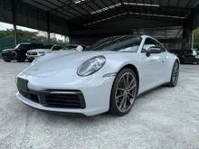 2022 Porsche 911 3.0 Carrera S Coupe SPORT CHRONO SPORT EXHAUST PDLS MATRIX LED RED INTERIOR BOSE SOUND VENTALATION SEAT JAPAN SPEC UNREGS