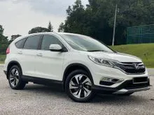 2017 Honda CR-V 2.4  4WD SUV FACELIFT (LaneWatch Camera ORIGINAL WHITE COLOUR FULL SPEC LAST MODEL 2.4) 2.0