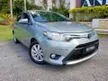Used 2016 Toyota Vios 1.5 Facelift High Spec Sedan Free Warranty