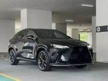 MARK LEVINSON [15K KM] 2022 Lexus NX 350 2.4 F Sport BLACK INTERIOR LOW MILEAGE FULL SPEC