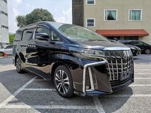 2019 Toyota Alphard 2.5 G S C Package MPV **PRICE Included SST**CLEARANCE SALES**3 LED**7K MILEAGE**SUNROOF/MOONROOF**POWER BOOT**UNREG**JAPAN SPEC