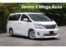 (Price with GST) (Reg Year 2010) Toyota Vellfire 3.5 VL (home theater)