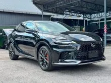 2024 Lexus RX 350 2.4 F Sport 5A [PANORAMIC ROOF/RED HL SEAT/360 CAMERA/HEAD-UP DISPLAY/DIGITAL INNER MIRROR/ POWER BACK DOOR/21 ALOYWHEEL]