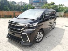 2016 Toyota Vellfire 2.5 Z A Edition MPV
