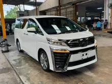 2021 Toyota Vellfire 2.5 Z Golden Eyes 2 FOC 8YRS UNLIMITED MILEAGE WARRANTY