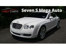(Include GST)(50K Km Low Mileage) (Yr End Special Offer) (Nice Condition) Bentley Continental 6.0 GT Sport Turbo Mulliner Spec Red interior