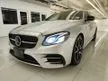 Recon 2018 MERCEDES BENZ E53 3.0 AMG 4MATIC+ FULL SPEC FREE 5 YEARS WARRANTY