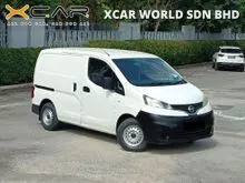 2013/2014 NISSAN NV200 1.6 PANEL VAN (M) *GUARANTEE No Accident/No Total Lost/No Flood & 5 Day Money back Guarantee*