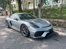 2022 Porsche 718 4.0 Cayman GT4 Coupe