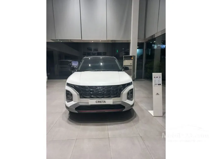 Jual Mobil Hyundai Creta 2024 Prime 1.5 di Jawa Barat Automatic Wagon Putih Rp 333.440.000