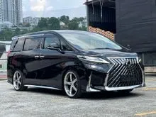 RECON 2021 Toyota Alphard 2.5 SC - FULLY CONVERTED JAPAN ORI LM350 BODY PARTS TEIN ADJUSTABLE SUSPENSION LOXARNY RIMS SUNROOF BSM