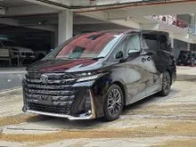 2024 TOYOTA VELLFIRE Z PREMIER 2.4T (A) BROWN INT, BSM, DIM, HUD, ROOF MON,PANO ROOF, AUTO SUN SHADE, 360 CAM, AUTO PARKING, PWR BOOT, VENT SEAT
