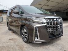 2018 TOYOTA ALPHARD 2.5 SC ALPHINE BROWN COLOUR
