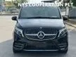 Recon 2022 Mercedes Benz V220D 2.0 Diesel AMG Line MPV 9 G Tronic Unregistered Power Boot Surround View Camera Full Leather Seat Power Seat Memory Seat