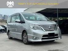 FULL CAR LEATHER SEAT, ANDROID PLAYER, UPGRADE ULTRA RACING BAR, C26 2016 Nissan Serena 2.0 S-Hybrid High-Way Star MPV, SELLING WITH WARRANTY