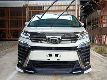 2018 Toyota Vellfire 3.5 Z G Edition MPV