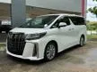 Recon 24K MILEAGE BSM DIM 2021 Toyota Alphard 2.5 S SA TYPE GOLD SUNROOF UNREG OFFER