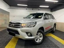 2017 Toyota Hilux 2.4 G Pickup Truck LOW MILEAGE NO OFF ROAD CAR TIP TOP CONDITION 1 CAREFUL OWNER CLEAN INTERIOR FULL LEATHER SEATS ELECTRONIC SEAT
