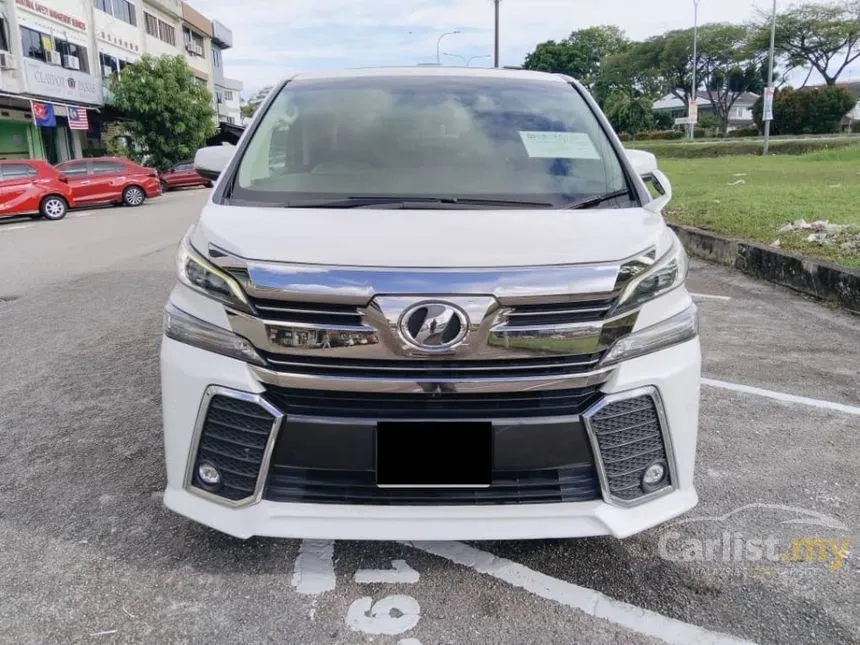 2016 Toyota Vellfire ZG MPV