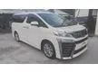Recon 2020 Toyota Vellfire Z MPV KILOMETER YANG SANGAT RENDAH DAN KERETA CONDISI 4.5 BINTANG