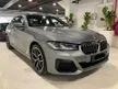 Used 2023 Pre Reg BMW 530i M Sport LCI G30 with Live Cockpit & DA (With 360 Camera) by Sime Darby Auto Selection
