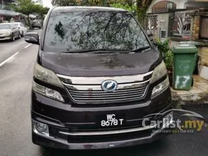 2012 Toyota Vellfire 2.4 Z GS MPV