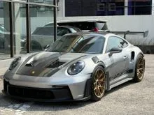 2024 Porsche 911 4.0 GT3 RS Coupe 992.1 UK Spec Unregistered Weissach Package Carbon Bucket Seats Roll Cage PCCB Carbon Fiber Spoiler Bose Sound Syste
