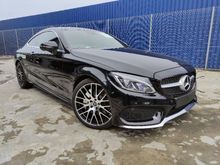 (PANROOF) 2017 Mercedes-Benz C300 AMG Line Premium Coupe UNREG
