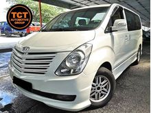 HYUNDAI GRAND STAREX 2.5 DIESEL GLS MPV , 11 SEATHER , FULL LEATHER SEAT , NICE NUMBER PLATE , ORI TOUCH SCREEN PLAYER , ROOF MONITOR
