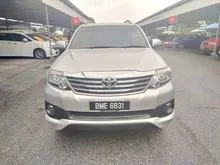 2013 Toyota Fortuner 2.7 V TRD Sportivo (A) Petrol High Loan