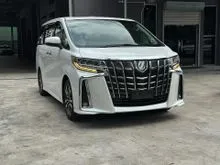 2022 Toyota Alphard 2.5 SC - JBL SOUND SYSTEM + 360 CAMERA - DIM - BSM - SUNROOF *6 YEAR UNLIMITED MILEAGE WARRANTY (OPEN SERVICE)