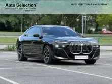 2024 BMW 750e 3.0 xDrive M Sport Pure Excellence - Genuine Low Mileage Mint Condition Unit Warranty by BMW Malaysia Local Unit