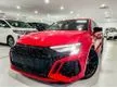 Recon 2022 Audi RS3 2.5 Sportback (JAPAN),COME WITH LOW 5000KM MILEAGE,BANG+OLUFSEN SOUND,RS SPORTS PUCKET SEAT, FREE WARRANTY, BIG OFFER NOW