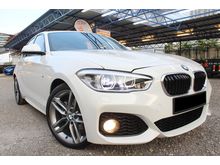 Bmw 120I M SPORT NEW FACELIFT 1.6 (A) TURBO UNDER WARRANTY 2021 F/SERVICE