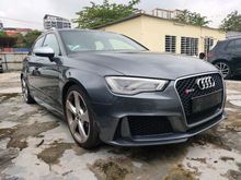 2016 Audi RS3 2.5 Sportback Hatchback,DYNAMIC,PADDLE SHIFT,362HP,2016 UNREGISTER