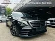 Used MERCEDES BENZ S450 L NO HYBRID AMG WTY 2025 2019,CRYSTAL BLACK IN COLOUR,SELDOM USE,POWER BOOT,ONE OF DATO OWNER
