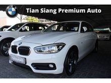 2016 BMW 118i 1.5 Sport Hatchback (A) BMW Premium Selection