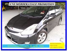 2007 Toyota Wish 2.0 (A) NEW FACELIFT WALD FULL SPEC