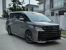 2025 Toyota Vellfire 2.4 Z Premier NEW CAR MILEAGE