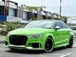 Recon 2020 Audi RS3 2.5 Sedan TFSI Quattro Unregistered Top Speed 249 Km/h 19 Inch Rim Paddle Shift RS Sport Exhaust System RS Brembo Brake Kit RS Multi