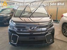 2016 Toyota Vellfire 2.5 Z Spec 7 Seater 2 Power Door Power Boot Surround Camera Local AP Unreg