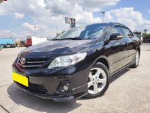 2012 Toyota COROLLA ALTIS 1.8 G (A) FACELIFT DUAL VVTI 7 SPEED E