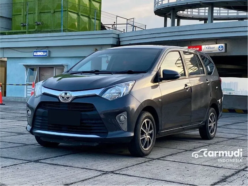 Jual Mobil Toyota Calya 2017 G 1.2 di DKI Jakarta Automatic MPV Abu
