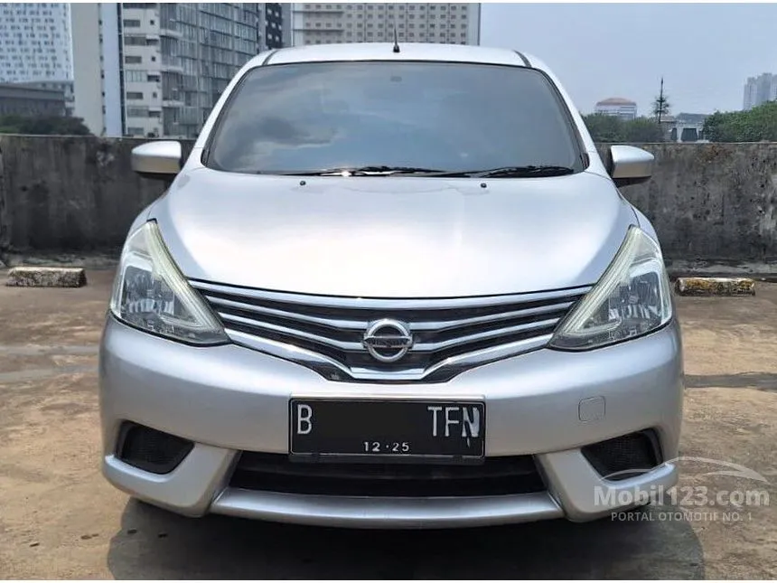 Jual Mobil Nissan Grand Livina 2015 SV 1.5 di Banten Manual MPV Silver Rp 98.000.000