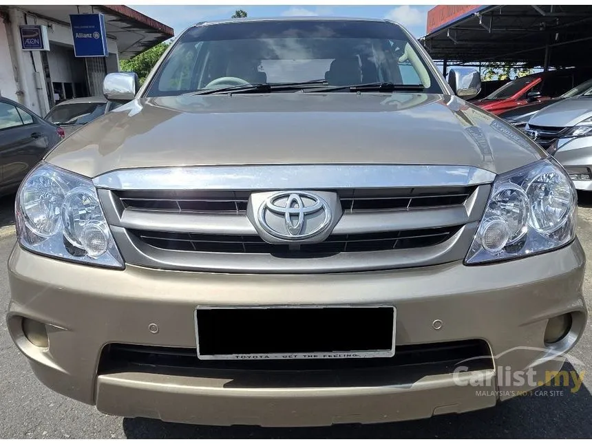 2008 Toyota Fortuner V SUV