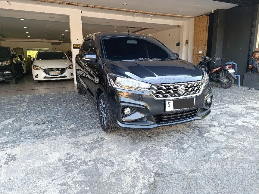 Jual Mobil Suzuki Ertiga 2023 GX Hybrid 1.5 di Jawa Timur Automatic MPV Hitam Rp 235.000.000